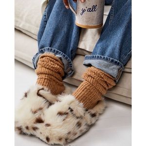 Free People Mucca Spotted Slippers